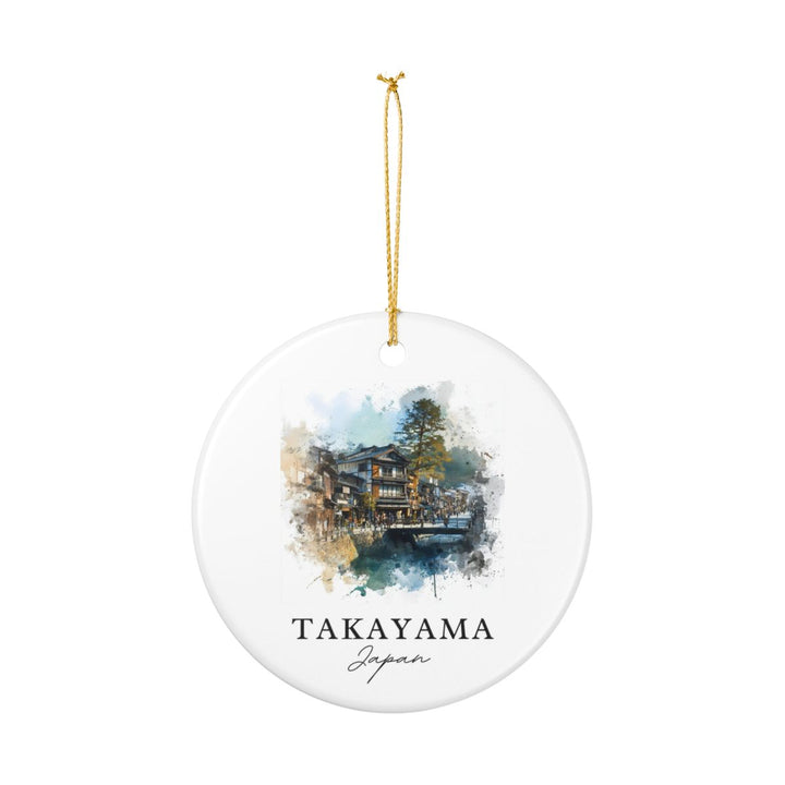 Takayama Ornament: Unique Takayama Souvenir, Takayama Xmas Decor, and Authentic Takayama Gift