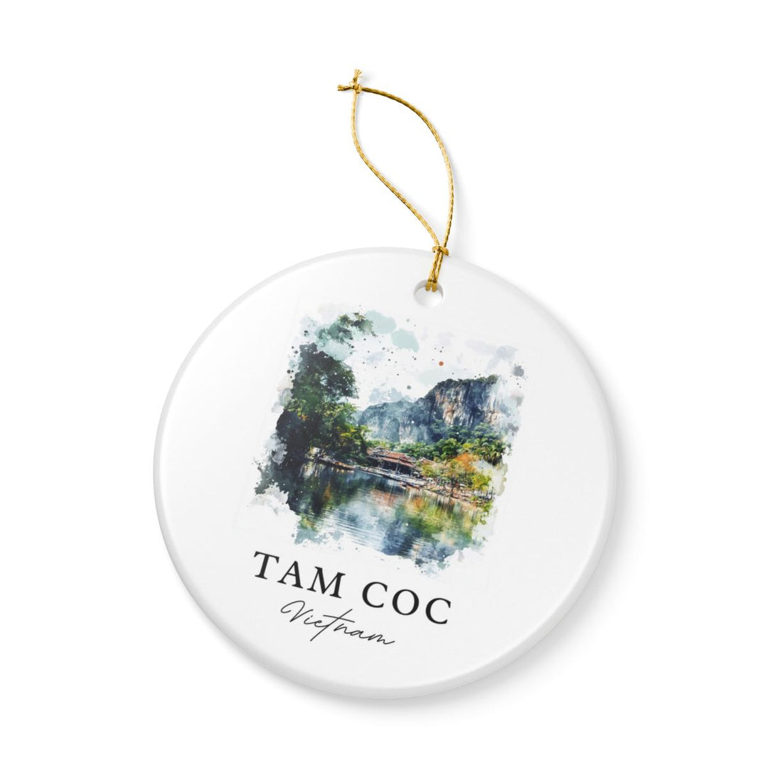 Tam Coc Vietnam Ornament: Unique Tam Coc Souvenir, Tam Coc Vietnam Xmas Decor, and Authentic Tam Coc Gift