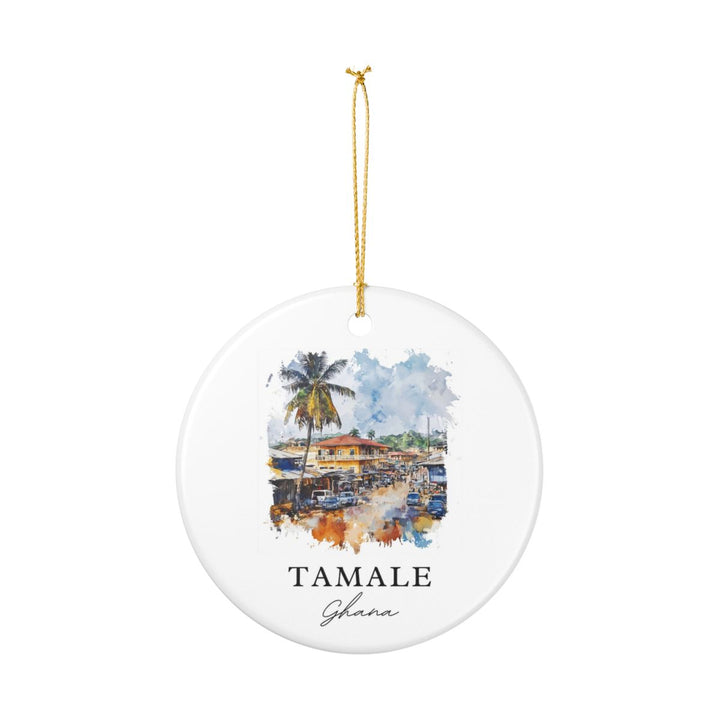 Tamale Ghana Ornament: Unique Tamale Ghana Souvenir, Tamale Ghana Xmas Decor, and Authentic Tamale Ghana Gift