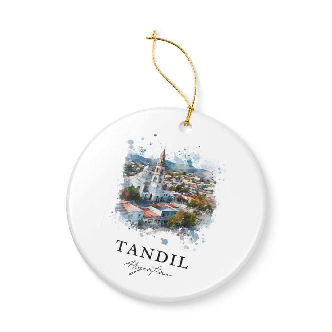 Tandil Argentina Ornament: Unique Tandil Souvenir, Tandil Argentina Xmas Decor, and Authentic Tandil Gift