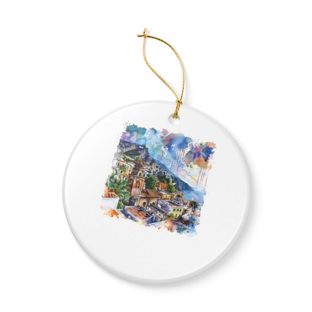 Taormina Italy Ornament: Unique Taormina Souvenir, Taormina Italy Xmas Decor, and Authentic Taormina Gift