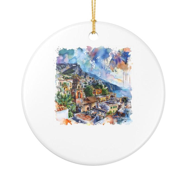 Taormina Italy Ornament: Unique Taormina Souvenir, Taormina Italy Xmas Decor, and Authentic Taormina Gift