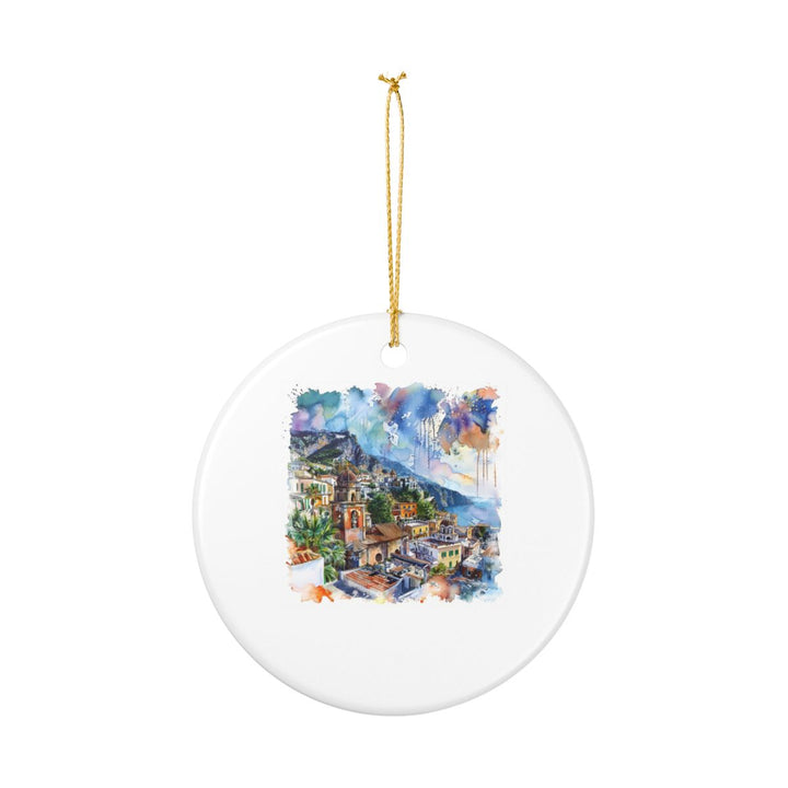Taormina Italy Ornament: Unique Taormina Souvenir, Taormina Italy Xmas Decor, and Authentic Taormina Gift