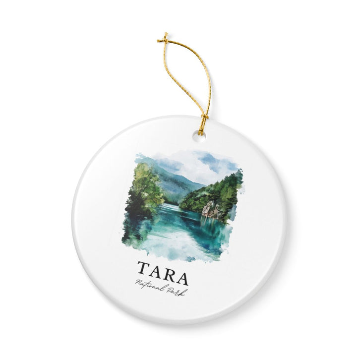 Tara National Park Serbia Ornament: Unique Tara National Park Souvenir, Tara National Park Serbia Xmas Decor, and Authentic Tara National Park Gift