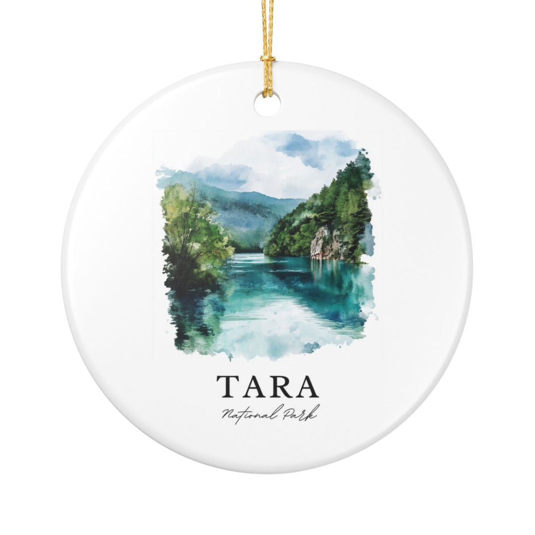 Tara National Park Serbia Ornament: Unique Tara National Park Souvenir, Tara National Park Serbia Xmas Decor, and Authentic Tara National Park Gift