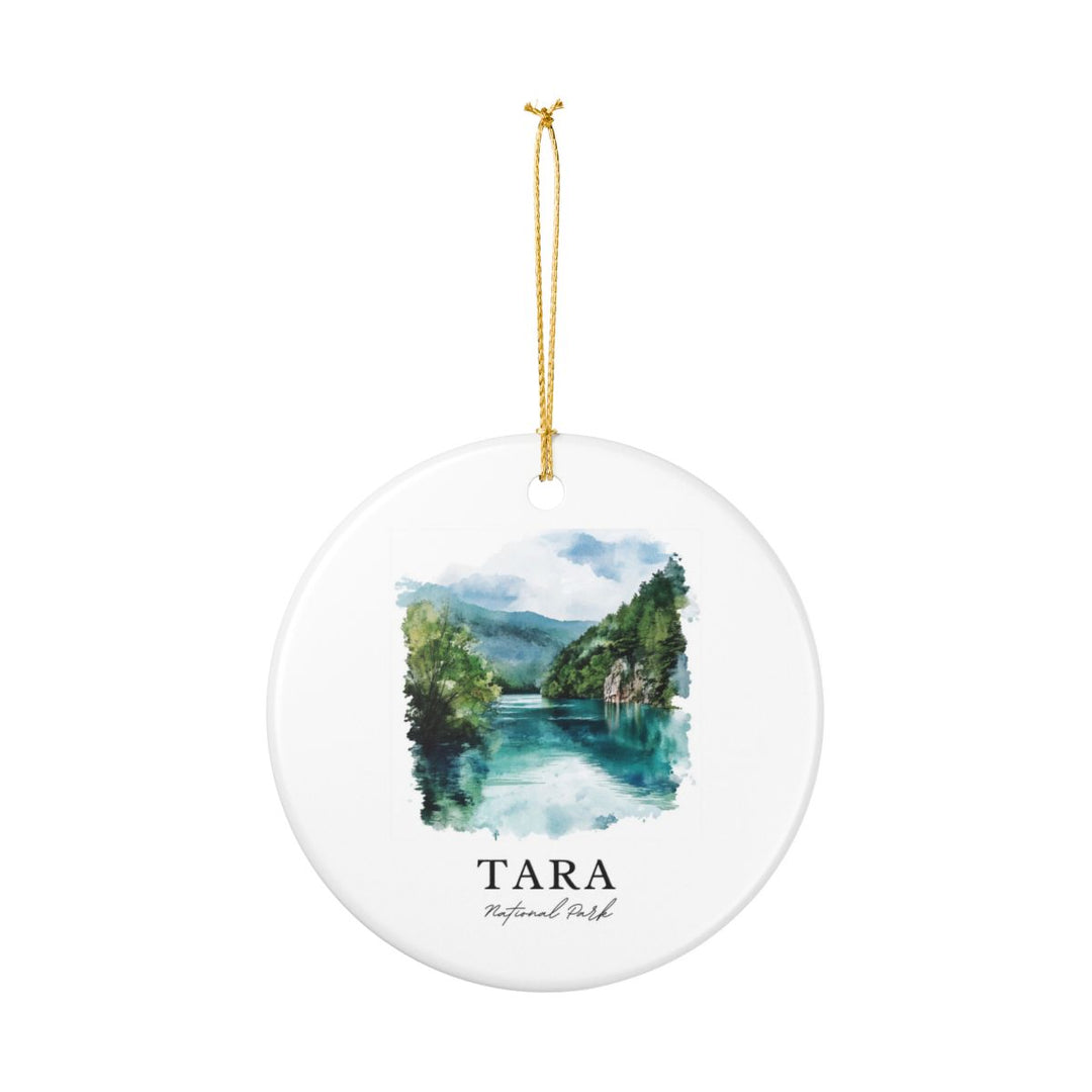 Tara National Park Serbia Ornament: Unique Tara National Park Souvenir, Tara National Park Serbia Xmas Decor, and Authentic Tara National Park Gift
