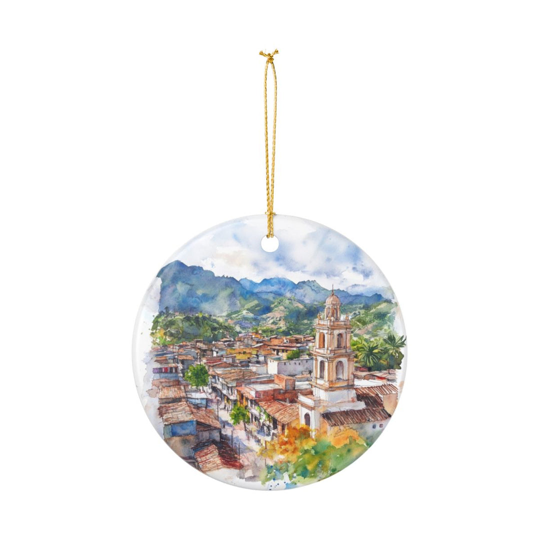 Tarapoto Peru Ornament: Unique Tarapoto Peru Souvenir, Tarapoto Peru Xmas Decor, and Authentic Tarapoto Peru Gift
