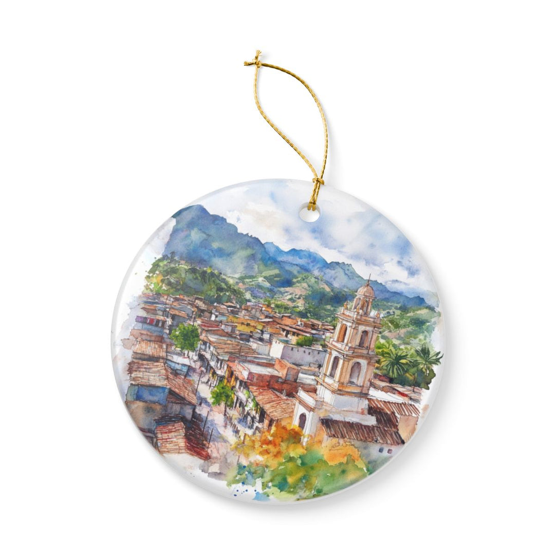 Tarapoto Peru Ornament: Unique Tarapoto Peru Souvenir, Tarapoto Peru Xmas Decor, and Authentic Tarapoto Peru Gift