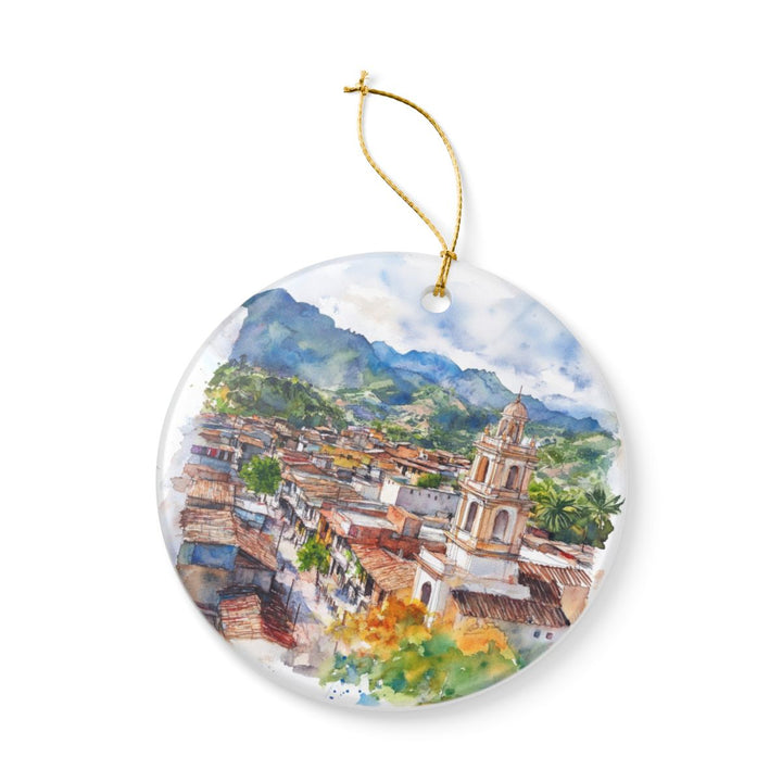 Tarapoto Peru Ornament: Unique Tarapoto Peru Souvenir, Tarapoto Peru Xmas Decor, and Authentic Tarapoto Peru Gift