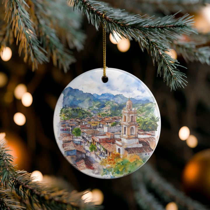 Tarapoto Peru Ornament: Unique Tarapoto Peru Souvenir, Tarapoto Peru Xmas Decor, and Authentic Tarapoto Peru Gift