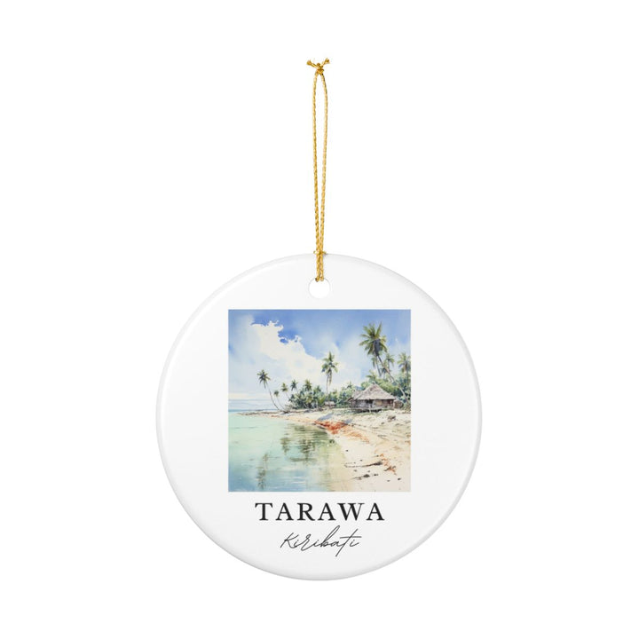 Tarawa Kiribati Ornament: Unique Tarawa Kiribati Souvenir, Tarawa Kiribati Xmas Decor, and Authentic Tarawa Kiribati Gift