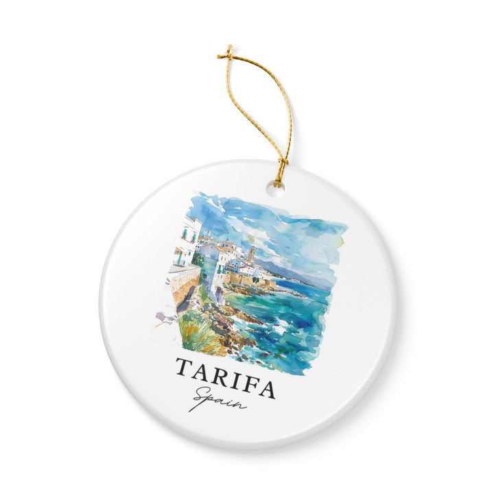 Tarifa Spain Ornament: Unique Tarifa Spain Souvenir, Tarifa Spain Xmas Decor, and Authentic Tarifa Spain Gift