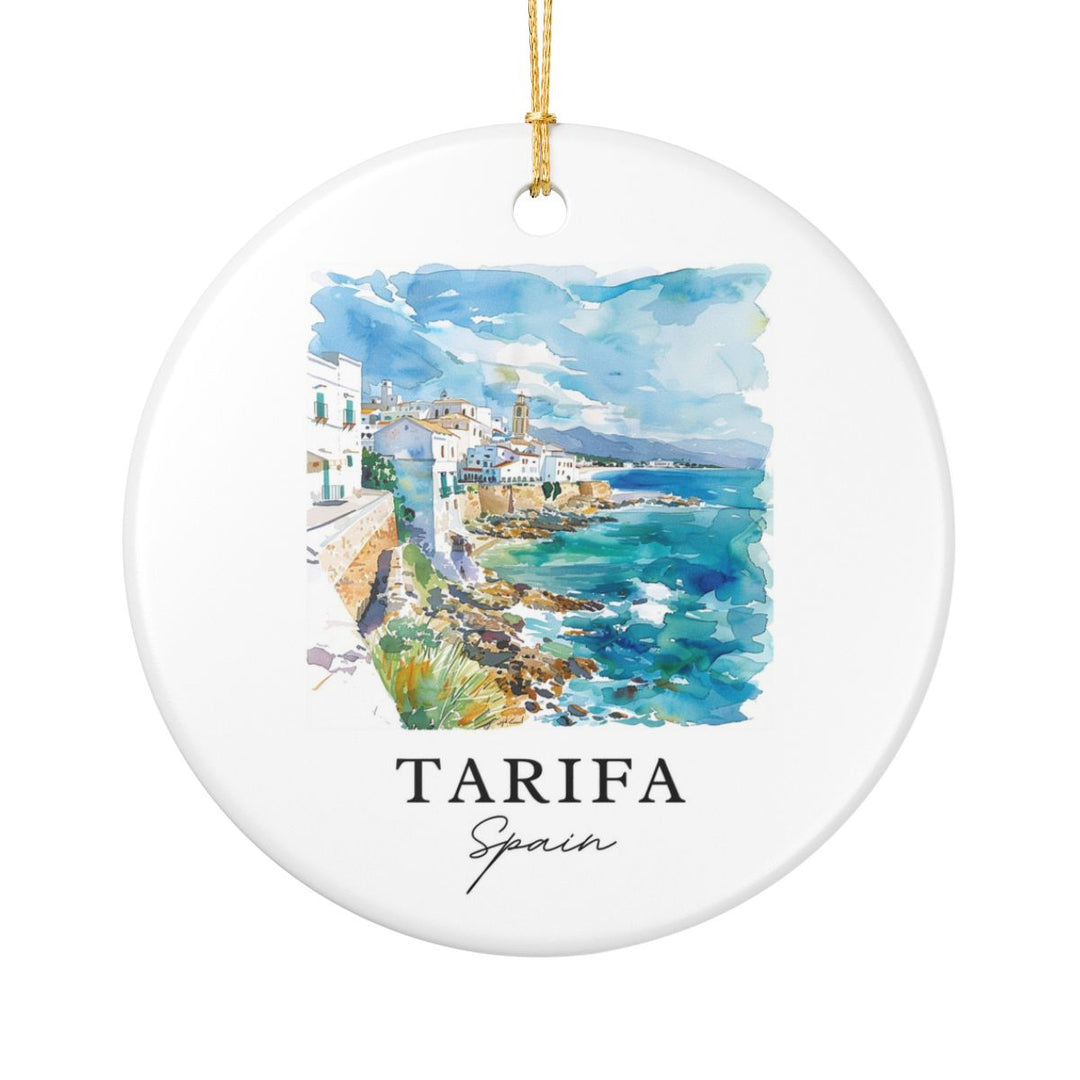 Tarifa Spain Ornament: Unique Tarifa Spain Souvenir, Tarifa Spain Xmas Decor, and Authentic Tarifa Spain Gift