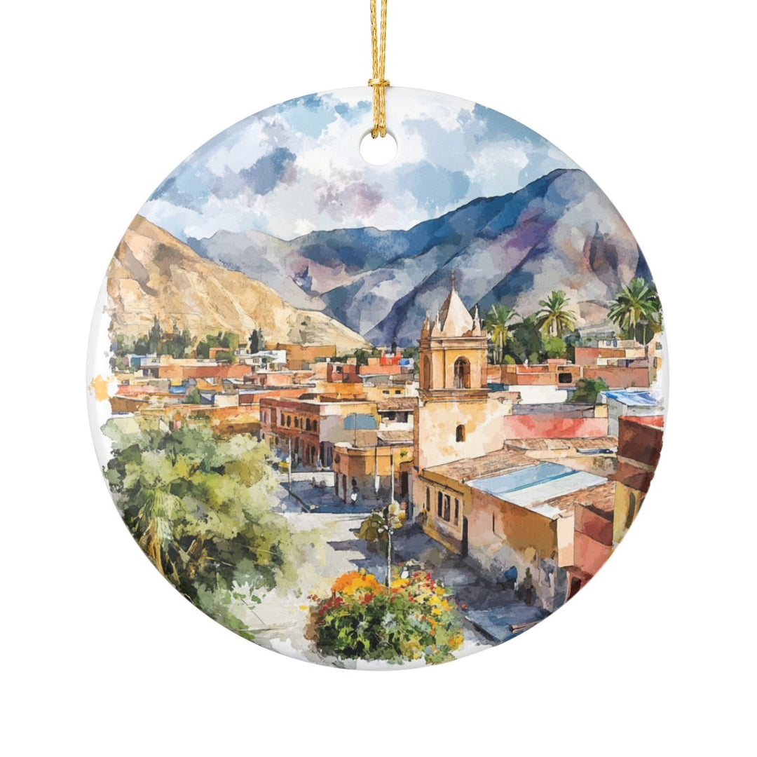 Tarma Peru Ornament: Unique Tarma Souvenir, Tarma Peru Xmas Decor, and Authentic Tarma Gift