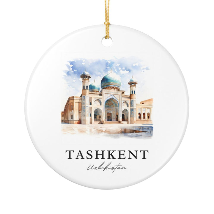 Tashkent Ornament: Unique Tashkent Souvenir, Tashkent Xmas Decor, and Authentic Tashkent Gift