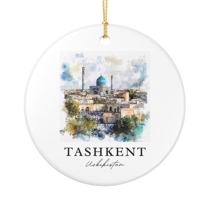Tashkent Ornament: Unique Tashkent Souvenir, Tashkent Xmas Decor, and Authentic Tashkent Gift