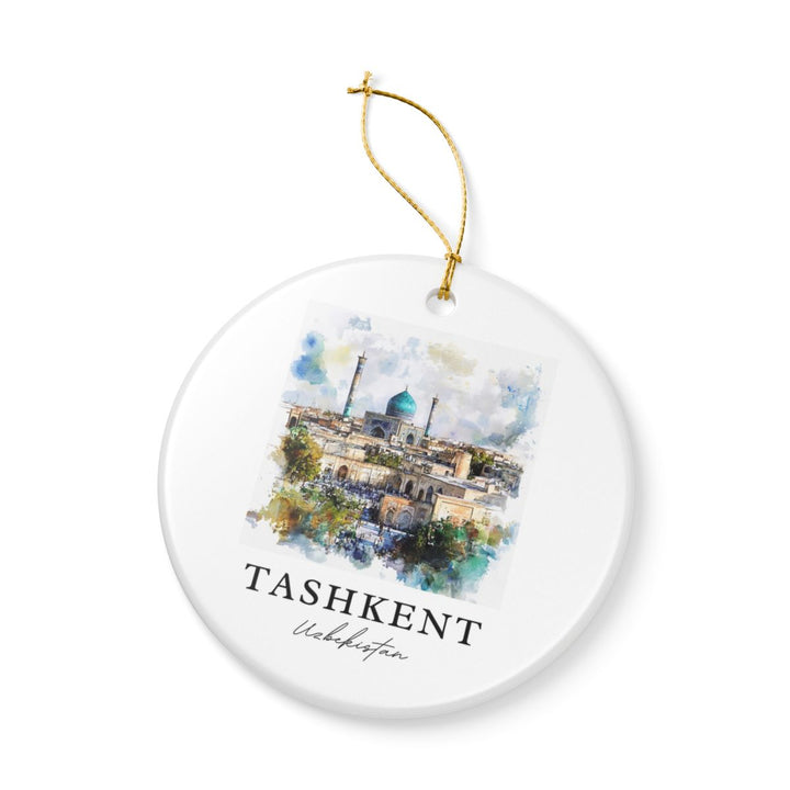 Tashkent Ornament: Unique Tashkent Souvenir, Tashkent Xmas Decor, and Authentic Tashkent Gift