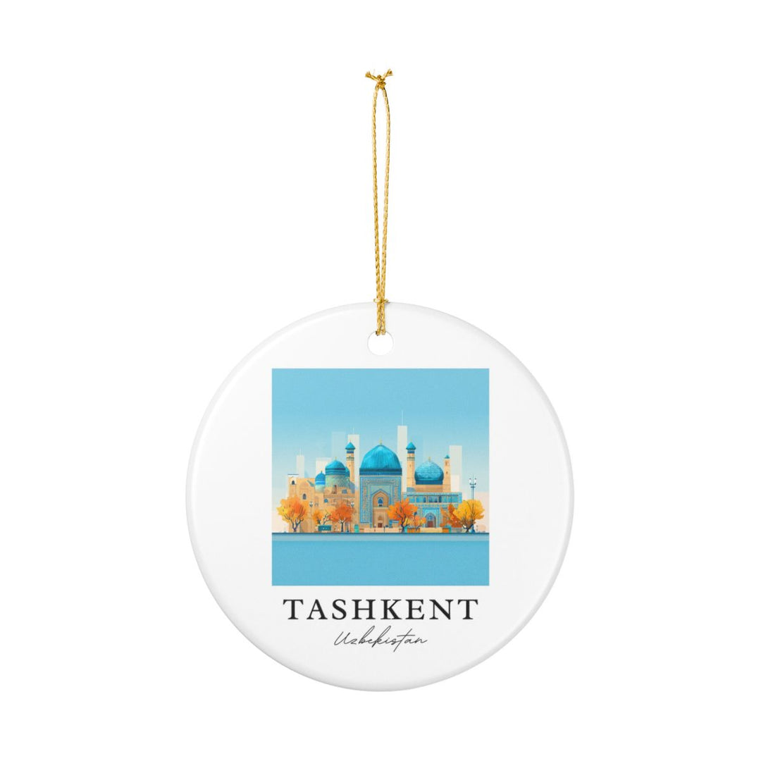 Tashkent Ornament: Unique Tashkent Souvenir, Tashkent Xmas Decor, and Authentic Tashkent Gift