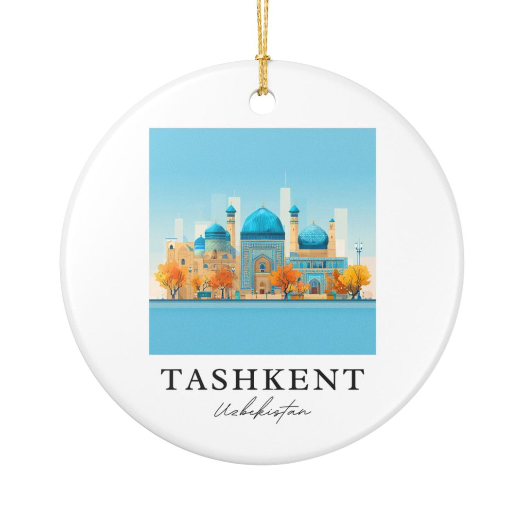Tashkent Ornament: Unique Tashkent Souvenir, Tashkent Xmas Decor, and Authentic Tashkent Gift