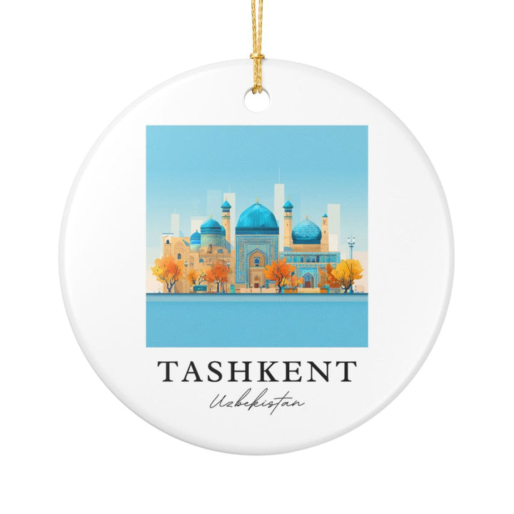 Tashkent Ornament: Unique Tashkent Souvenir, Tashkent Xmas Decor, and Authentic Tashkent Gift
