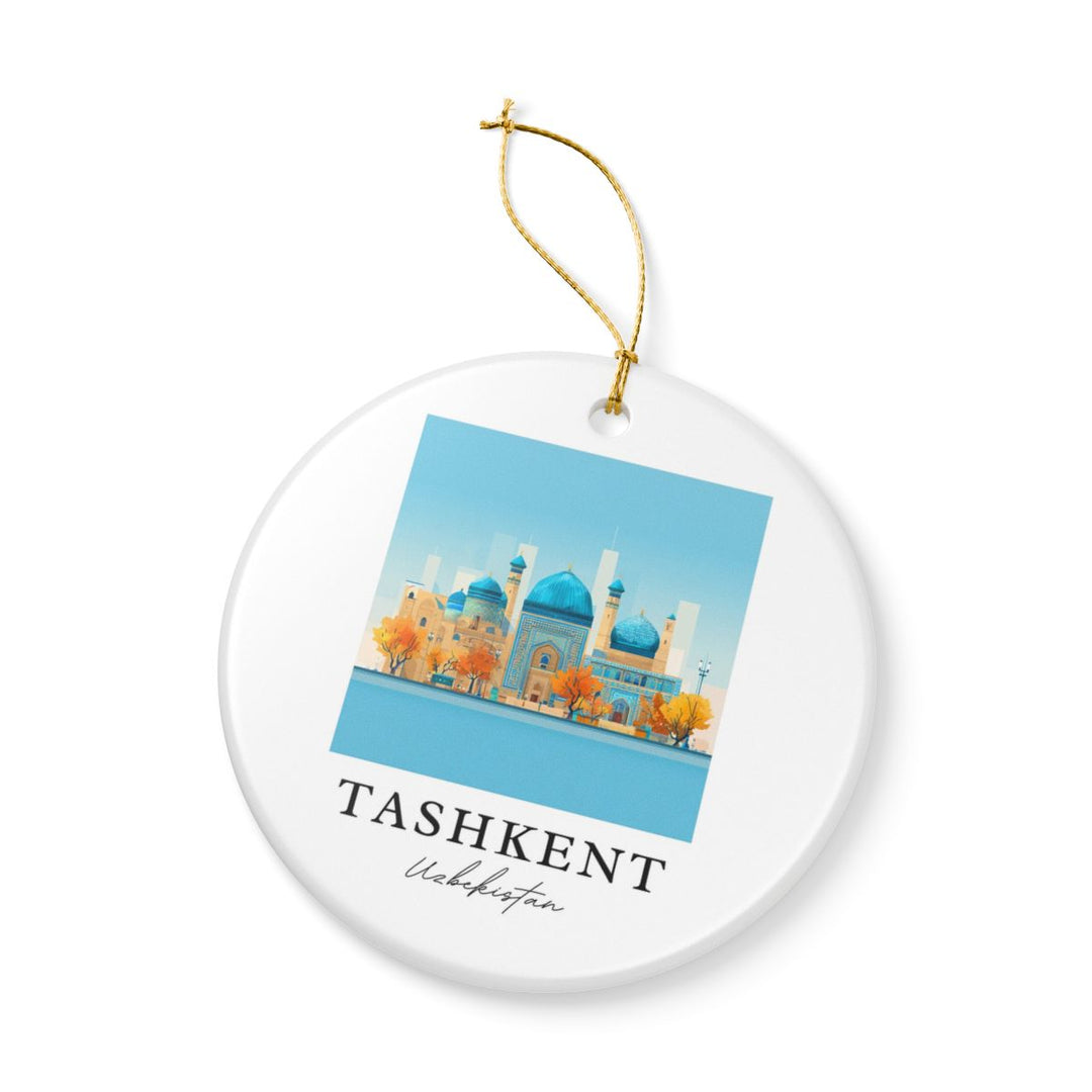 Tashkent Ornament: Unique Tashkent Souvenir, Tashkent Xmas Decor, and Authentic Tashkent Gift