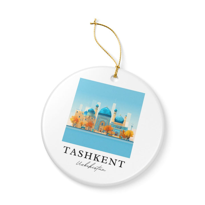 Tashkent Ornament: Unique Tashkent Souvenir, Tashkent Xmas Decor, and Authentic Tashkent Gift