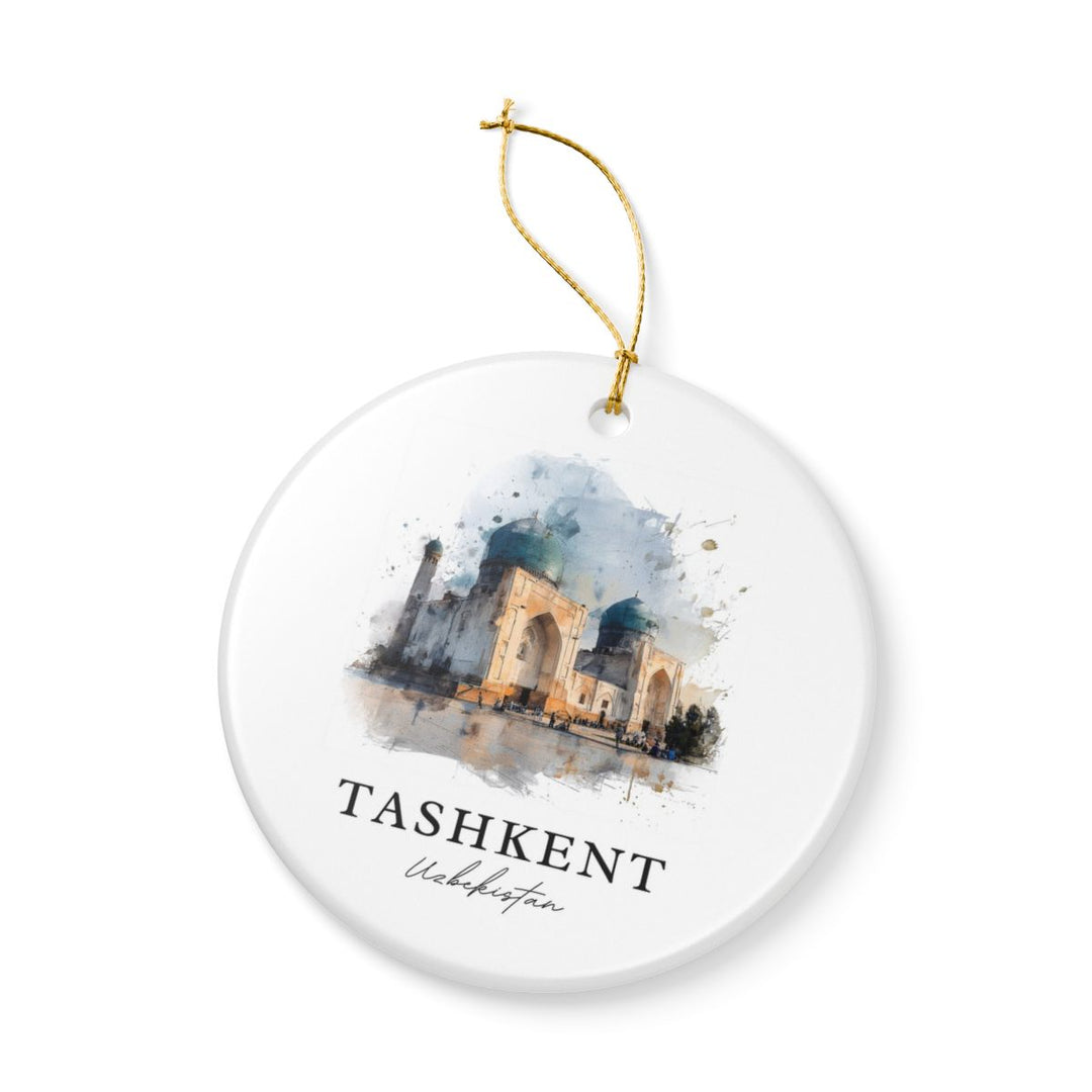 Tashkent Ornament: Unique Tashkent Souvenir, Tashkent Xmas Decor, and Authentic Tashkent Gift