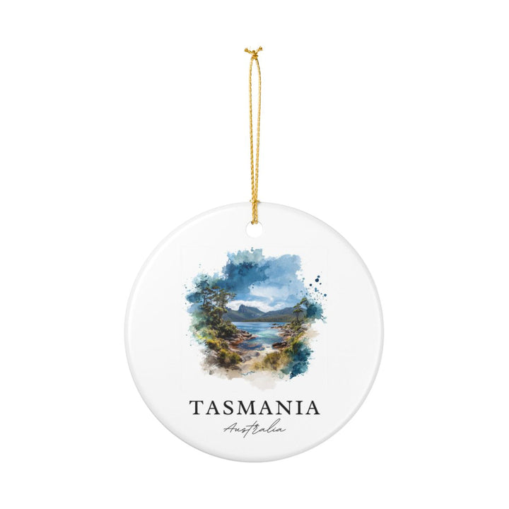 Tasmania Australia Ornament: Unique Tasmania Souvenir, Tasmania Australia Xmas Decor, and Authentic Tasmania Gift