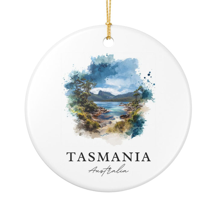 Tasmania Australia Ornament: Unique Tasmania Souvenir, Tasmania Australia Xmas Decor, and Authentic Tasmania Gift