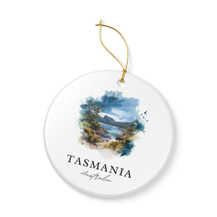 Tasmania Australia Ornament: Unique Tasmania Souvenir, Tasmania Australia Xmas Decor, and Authentic Tasmania Gift