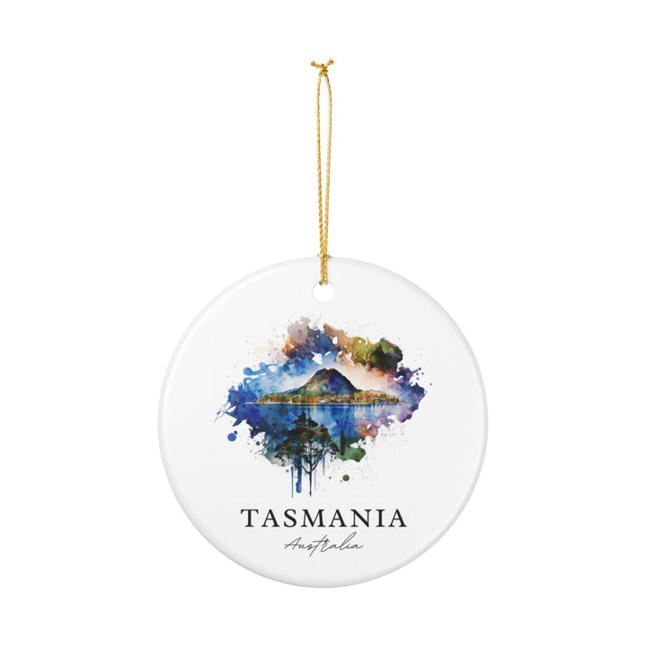 Tasmania Australia Ornament: Unique Tasmania Souvenir, Tasmania Australia Xmas Decor, and Authentic Tasmania Gift