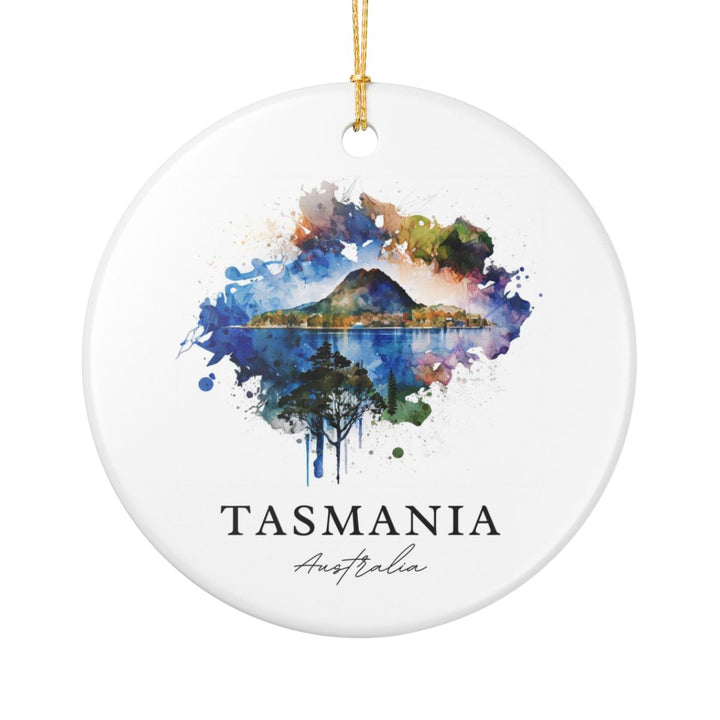 Tasmania Australia Ornament: Unique Tasmania Souvenir, Tasmania Australia Xmas Decor, and Authentic Tasmania Gift