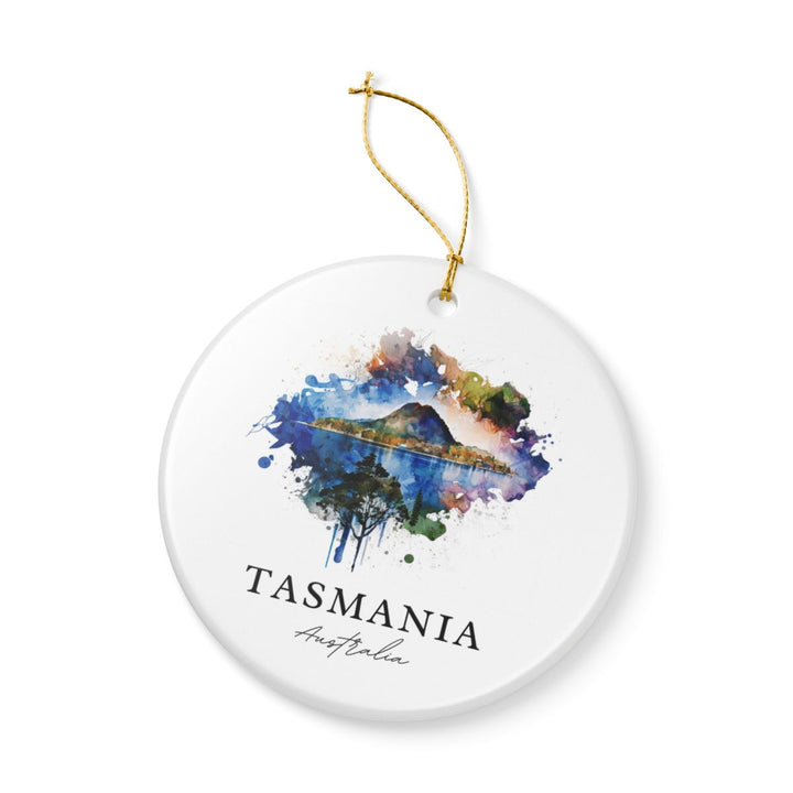 Tasmania Australia Ornament: Unique Tasmania Souvenir, Tasmania Australia Xmas Decor, and Authentic Tasmania Gift