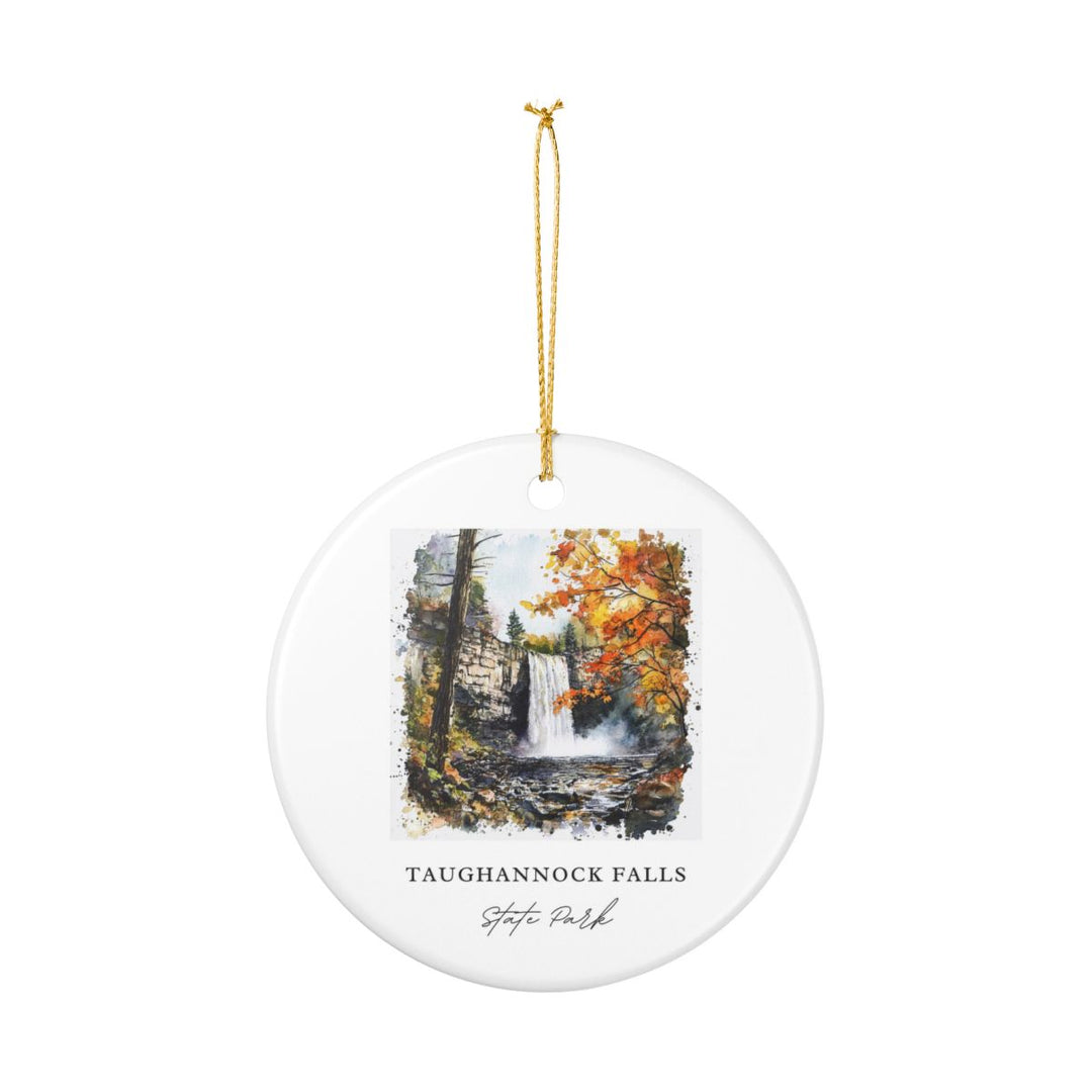 Taughannock Falls State Park New York Ornament: Unique Taughannock Falls State Park Souvenir, Taughannock Falls State Park New York Xmas Decor