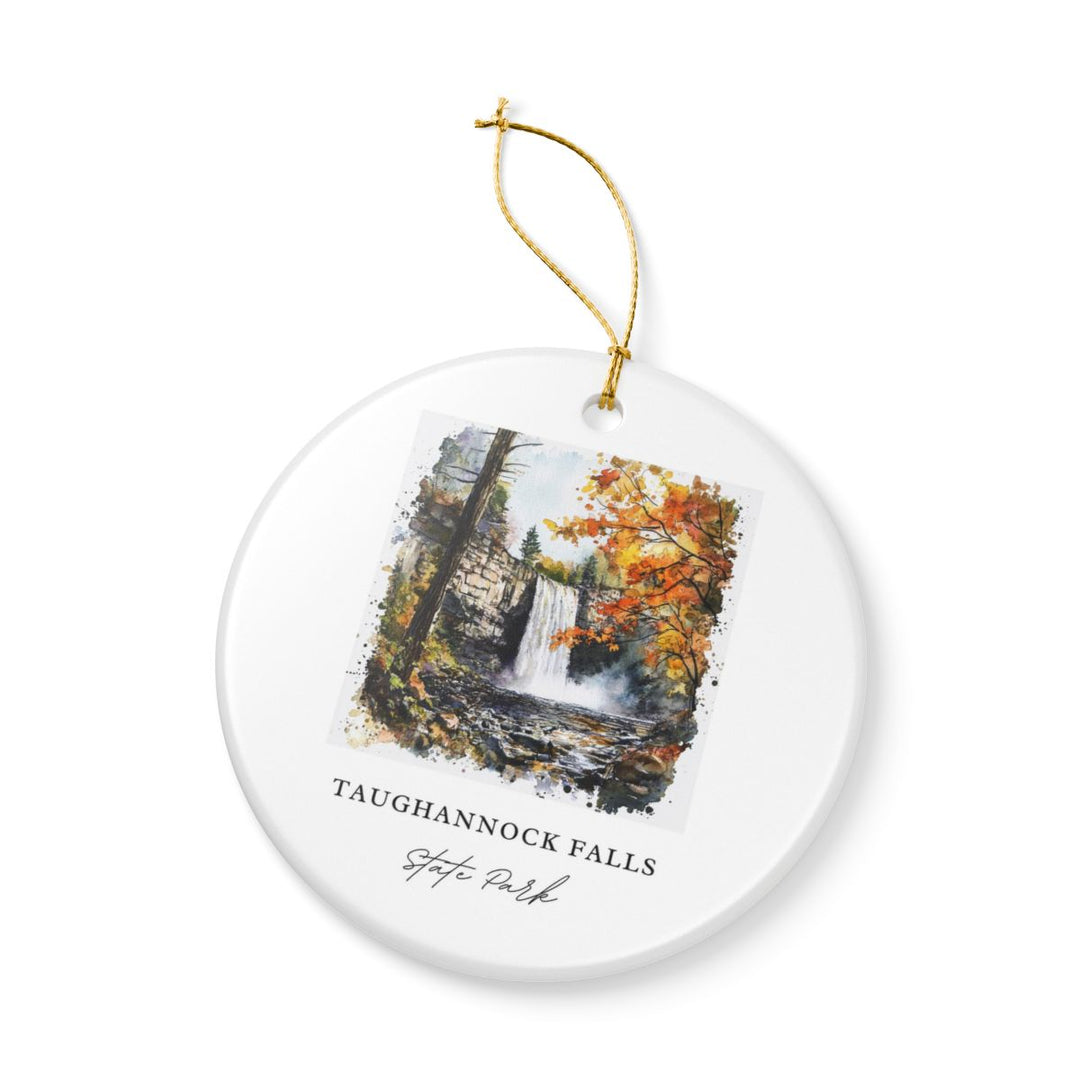 Taughannock Falls State Park New York Ornament: Unique Taughannock Falls State Park Souvenir, Taughannock Falls State Park New York Xmas Decor