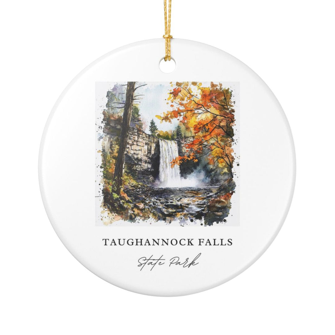Taughannock Falls State Park New York Ornament: Unique Taughannock Falls State Park Souvenir, Taughannock Falls State Park New York Xmas Decor