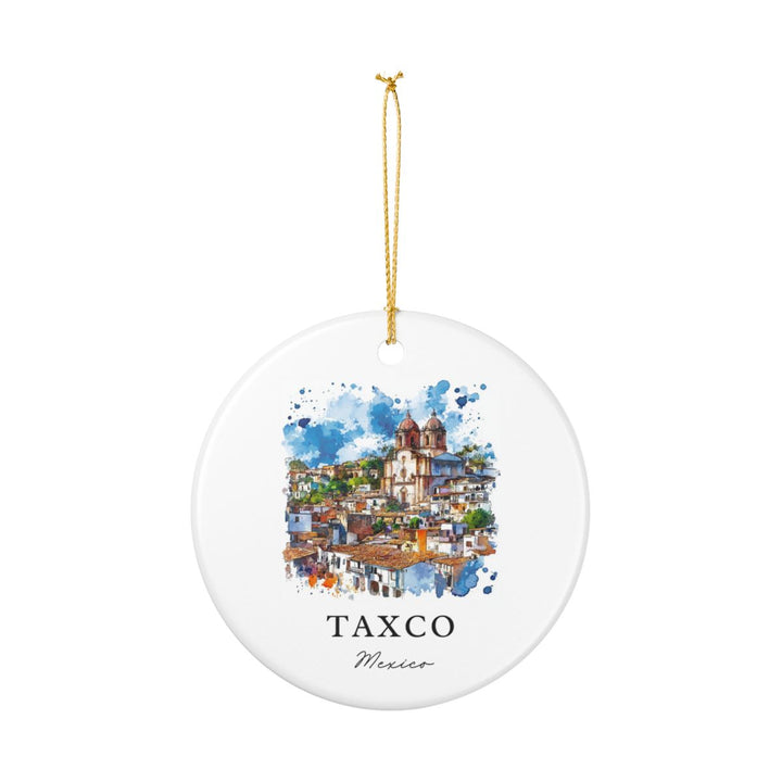 Taxco Mexico Ornament: Unique Taxco Souvenir, Taxco Mexico Xmas Decor, and Authentic Taxco Gift