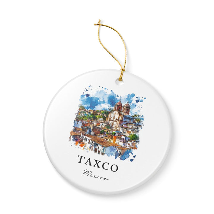 Taxco Mexico Ornament: Unique Taxco Souvenir, Taxco Mexico Xmas Decor, and Authentic Taxco Gift