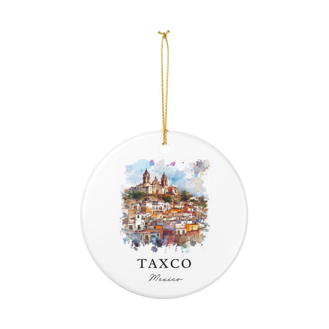 Taxco Mexico Ornament: Unique Taxco Souvenir, Taxco Mexico Xmas Decor, and Authentic Taxco Gift