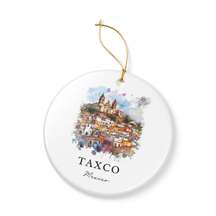 Taxco Mexico Ornament: Unique Taxco Souvenir, Taxco Mexico Xmas Decor, and Authentic Taxco Gift