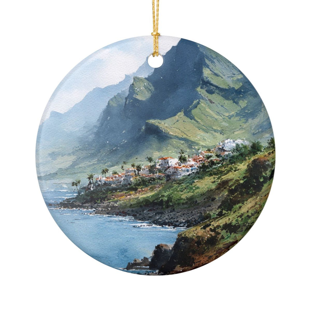 Tenerife Ornament: Unique Tenerife Souvenir, Tenerife Xmas Decor, and Authentic Tenerife Gift