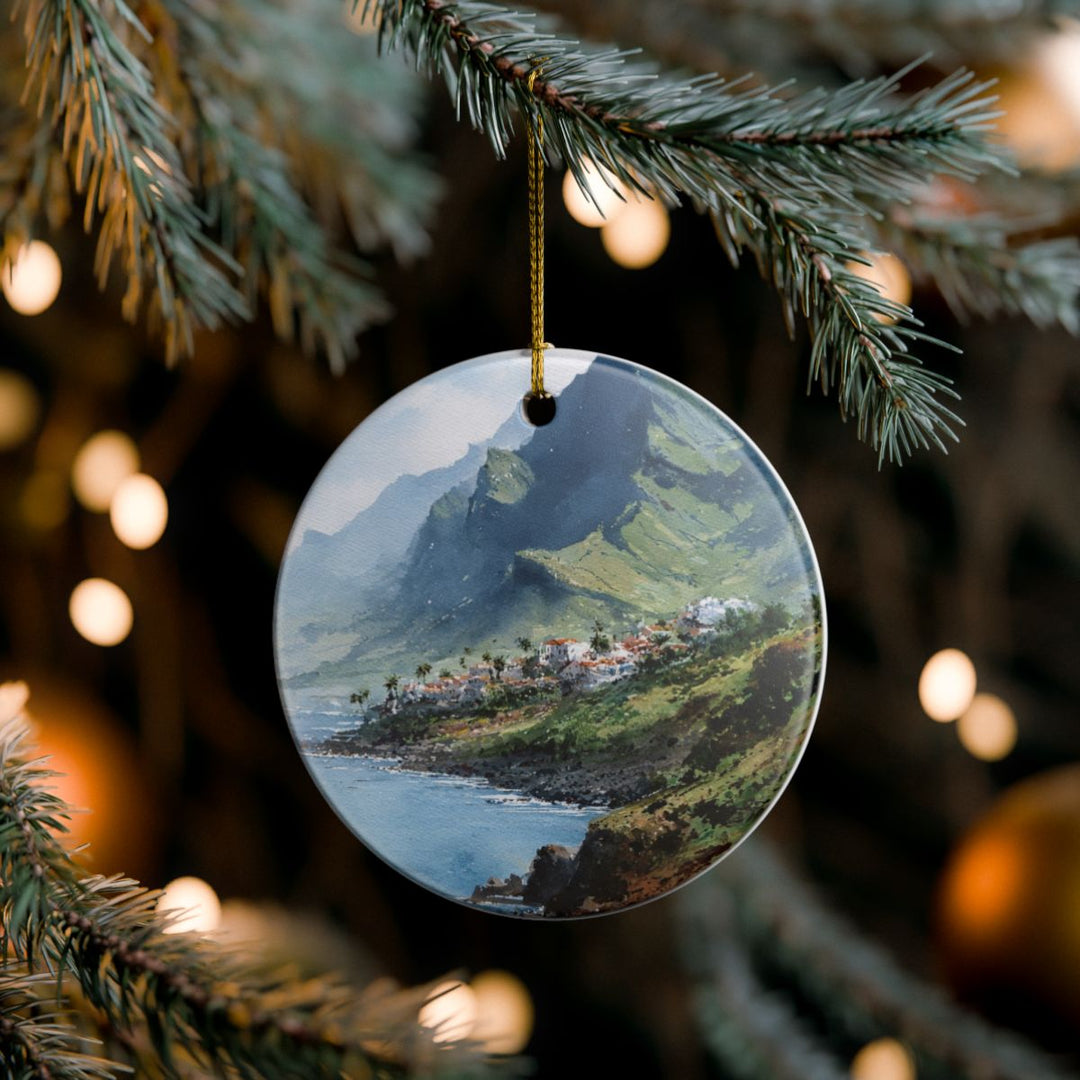 Tenerife Ornament: Unique Tenerife Souvenir, Tenerife Xmas Decor, and Authentic Tenerife Gift