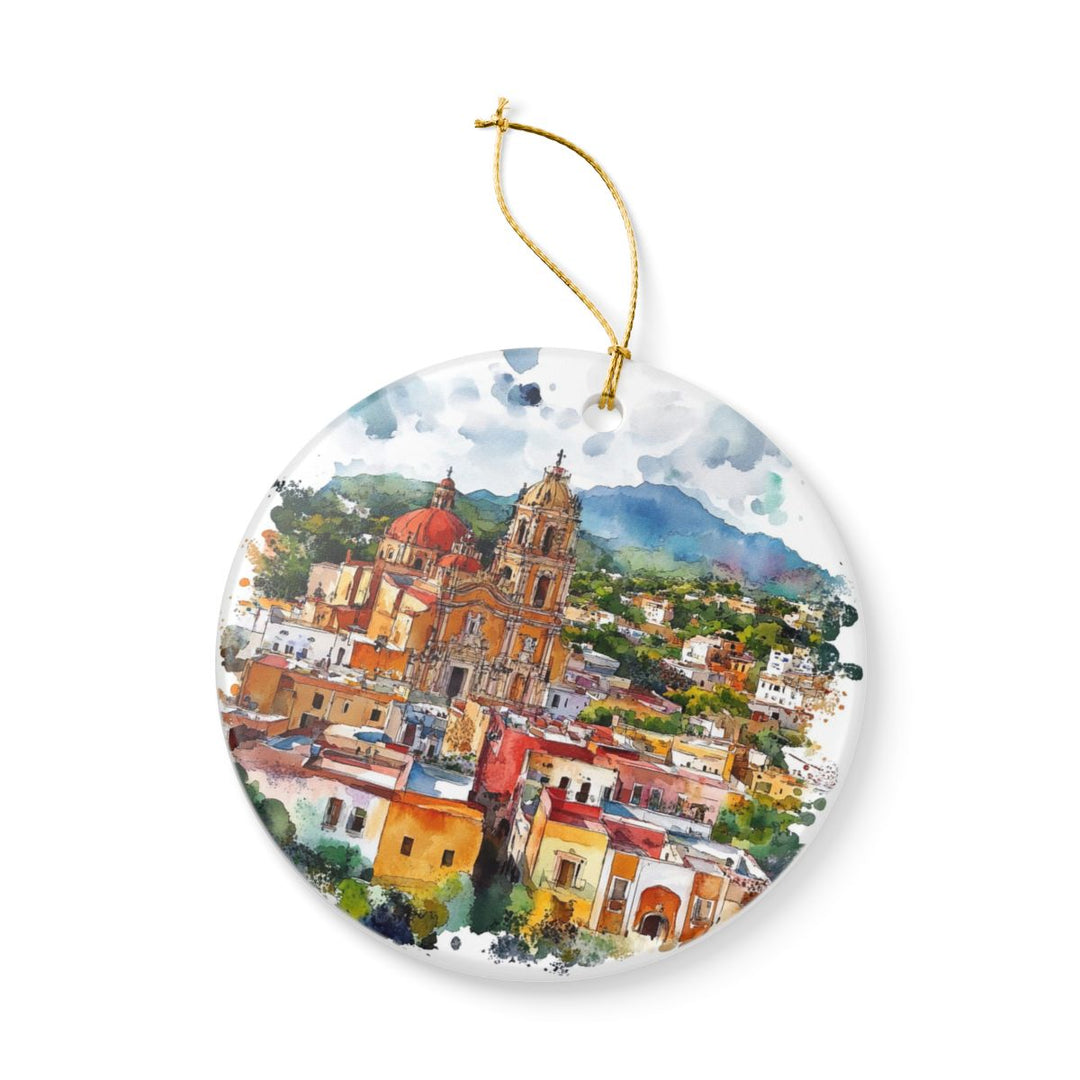 Tequisquiapan Mexico Ornament: Unique Tequisquiapan Souvenir, Tequisquiapan Mexico Xmas Decor, and Authentic Tequisquiapan Gift