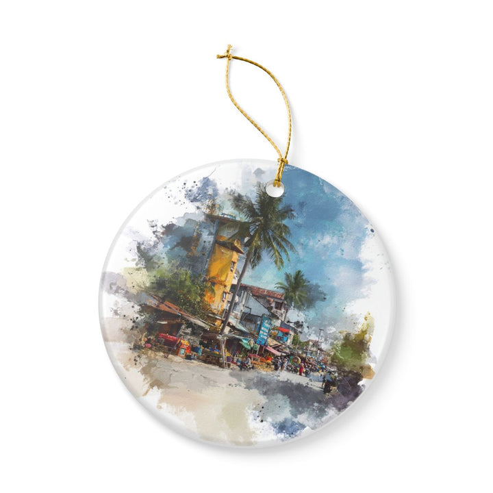 Thailand Ornament: Unique Thailand Souvenir, Thailand Xmas Decor, and Authentic Thailand Gift