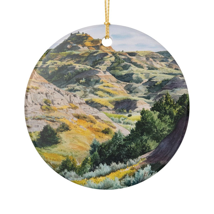 Theodore Roosevelt National Park North Dakota Ornament: Unique Theodore Roosevelt National Park Souvenir, Theodore Roosevelt National Park Xmas Decor