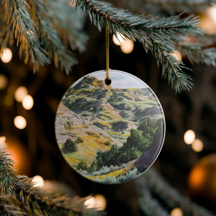 Theodore Roosevelt National Park North Dakota Ornament: Unique Theodore Roosevelt National Park Souvenir, Theodore Roosevelt National Park Xmas Decor