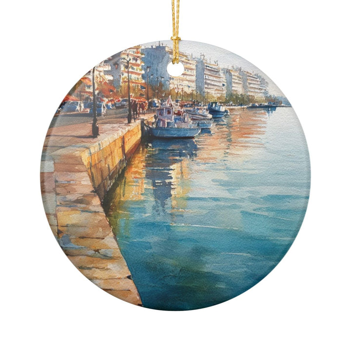 Thessaloniki Ornament: Unique Thessaloniki Souvenir, Thessaloniki Xmas Decor, and Authentic Thessaloniki Gift