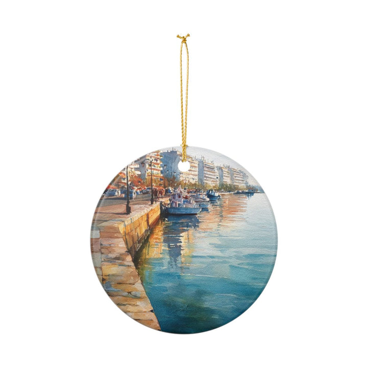 Thessaloniki Ornament: Unique Thessaloniki Souvenir, Thessaloniki Xmas Decor, and Authentic Thessaloniki Gift