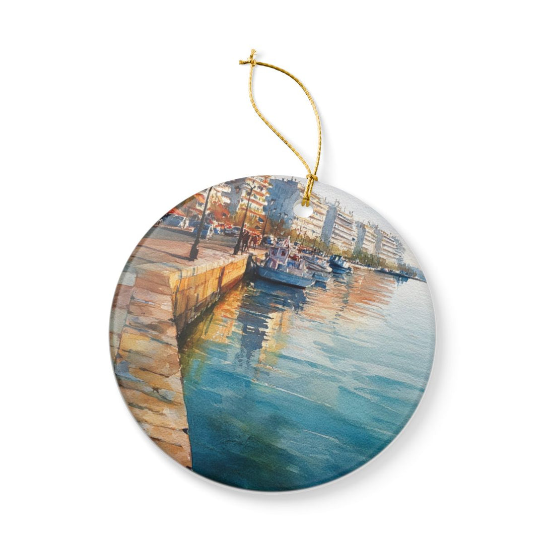Thessaloniki Ornament: Unique Thessaloniki Souvenir, Thessaloniki Xmas Decor, and Authentic Thessaloniki Gift