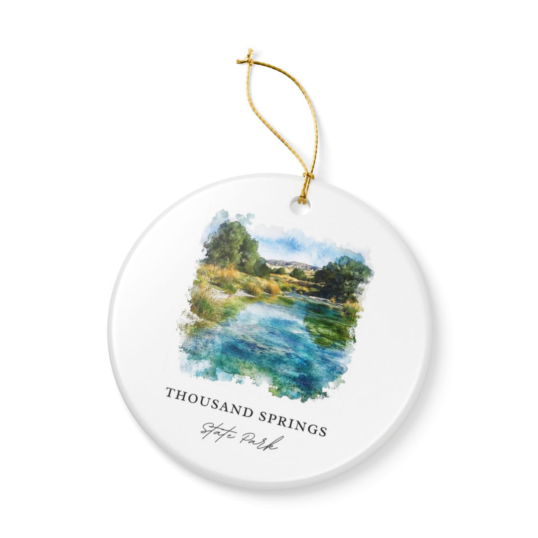 Thousand Springs State Park Idaho Ornament: Unique Thousand Springs State Park Idaho Souvenir, Thousand Springs State Park Idaho Xmas Decor